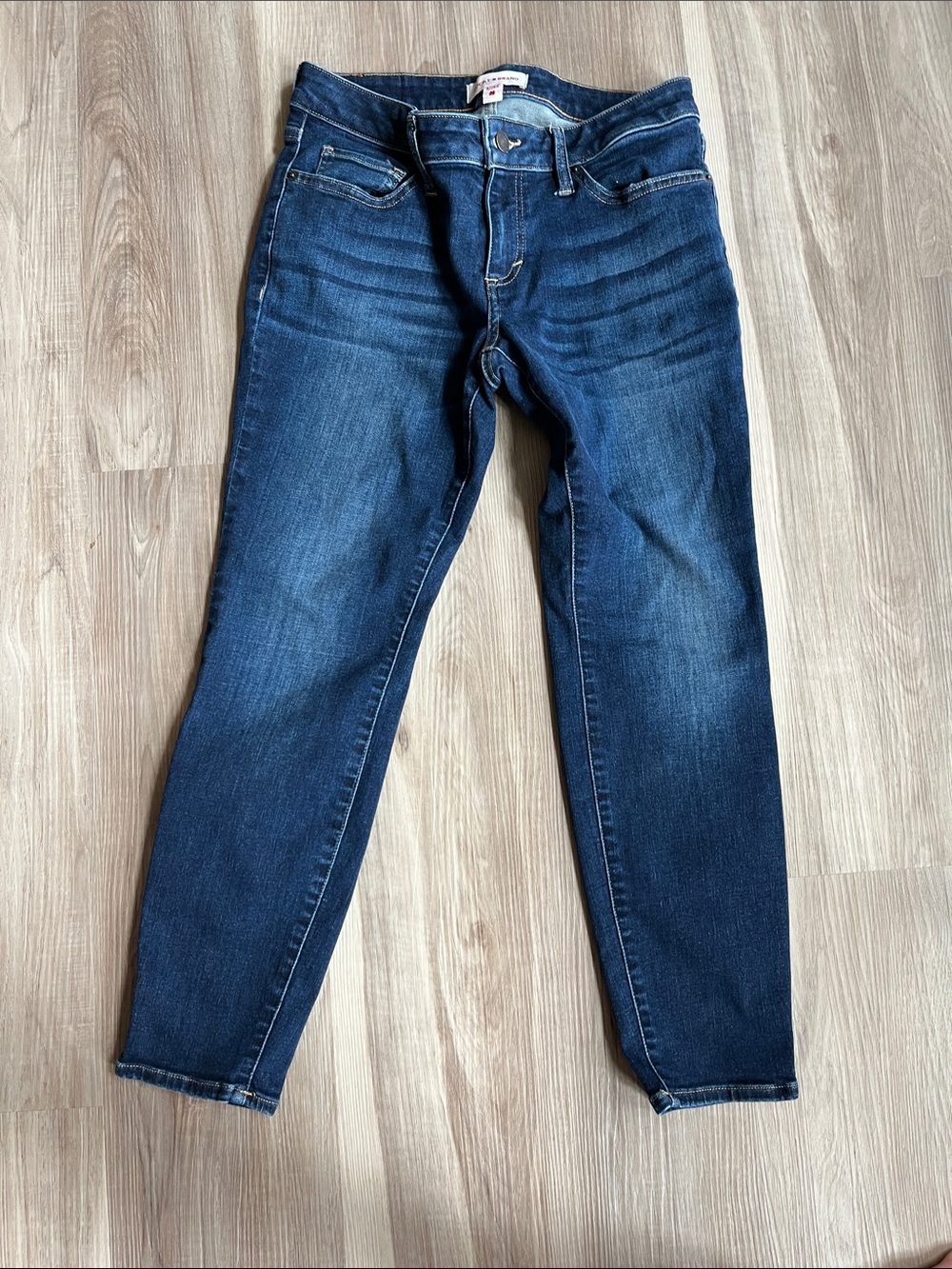 Dark Blue Slim ankle jeans